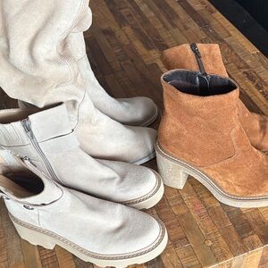 3 UNWORN / NEW BOOTS / Clarks, Dolce Vita and Matisse